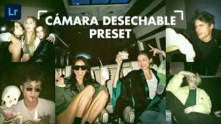 Efecto Cámara Desechable en Lightroom Mobile |Tutorial + Preset Gratis(DNG)
