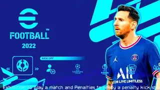eFootball PES 2022 PPSSPP New Update Kits Transfer 2021/22 Real Face HD & Commentary Peter Drury