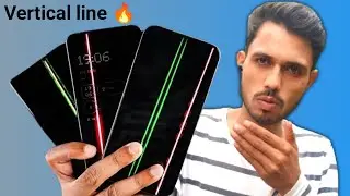 🔥how to remove vertical line on mobile screen| vertical lines on mobile display/display line problem