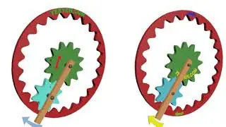 EPICYCLIC GEAR TRAIN - 507 Mechanical Movements by Hendry Brown.05