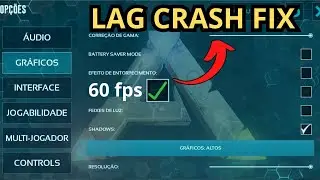 ✅How to Fix LAG and Crash in ARK MOBILE ULTIMATE EDITION 2025