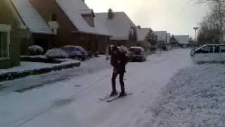 skieën in breezand