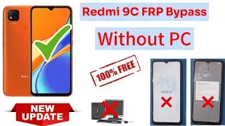 Redmi 9c Frp Bypass | Redmi 9c (M2006C3MG) Latest Google Account Bypass without Pc 