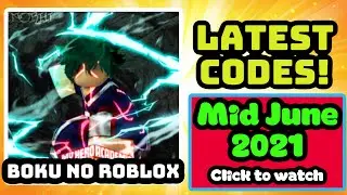 Boku no Roblox Codes , Latest Roblox Codes *MID JUNE 2021*.