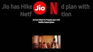 Jio + Netflix Price Hike!!!!! #jio #netflix #tech #tamil