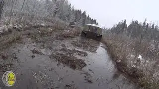 Вездеходы(Север,ДиФ и ОкА) 4 дня по бездорожью!2 часть.