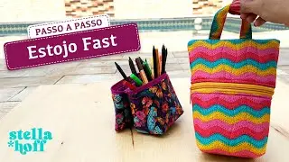 Como Costurar Estojo rápido e fácil - Estojo Fast