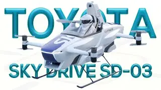 The Japanese Flying-car, Toyota's Skydrive SD-03, New evtol from Japan