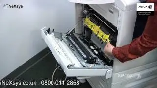 How to Clear a Jam - Xerox Work Centre 7200/7220/7220i/7225/7225i