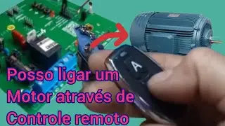 Acionamento motor com placas