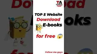 TOP 5 website download e-books for free#shorts #viral #trending #carryminati #foryou #tech #techno
