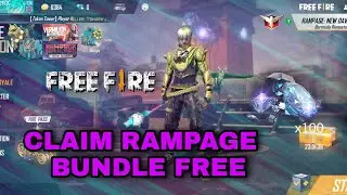#freefire #freefireinidaFree rampage new dawn bundle claim it fast 🔥