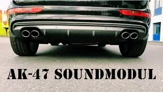 Audi SQ5 | AK-Soundmodul-47 | V8 Soundbooster | MISFIRE | Fehlzündungen