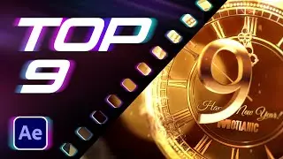 New Year Countdown After Effects Templates