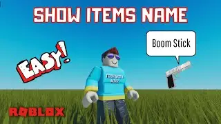 How to Display an Items Name with Mouse Hover - Roblox Studio Tutorial