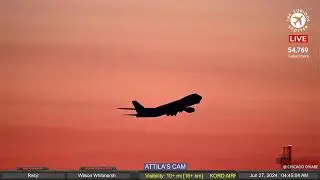 🔴LIVE SUNRISE Airport Action @Chicago O'Hare Airport
