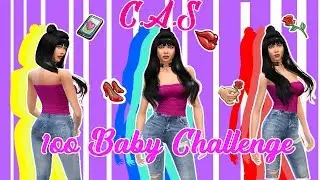 100 Baby Challenge //  The Sims 4 CAS // KimChi Gamer