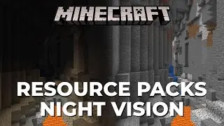 Cara Download dan Memasang Resource Packs Night Vision di Minecraft Java!!