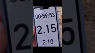 Tracking my hike using STRAVA app🔶