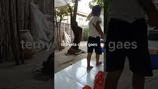 belajar nyapu ala rizhan