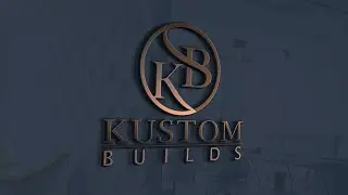 KB Letter Logo Design in Illustrator- 2022