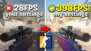 CS2 FPS BOOST + FIX FPS DROPS & LAG🔥(Updated 2025)