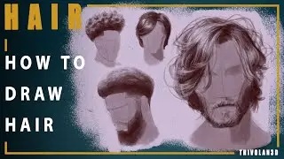 HOW TO DRAW HAIR: Quicktips