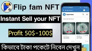 Profit 50$-100$😛Flip fam NFT sell on Opensea NFT market Place | So Don't miss #tsearningzone