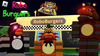 RoboBurguers [Chapter 1] : roblox mascot horror gameplay walkthrough