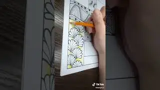Tangle Doodle | Doodle Pattern | Zentangle doodle