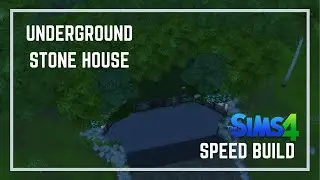 Can I build a House Undeground?  || The Sims 4 Speed Build