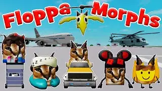 [🛫NEW] ШЛЁПА КАРТА АЕРОПОРТА 6 НОВЫХ МОРФОВ [UPDATE] Find The Floppa Morphs Airport Map