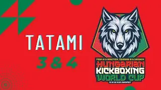 Tatami 3 & 4, Sunday Hungarian Kickboxing World Cup 2024