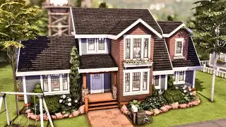 Traditional Family House 🏡 The Sims 4 Speed Build | No CC