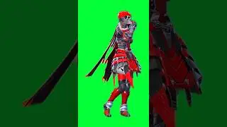 Pubg emote with mythic outfit #greenscreen #pubgmobile