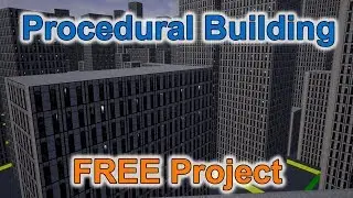 [FREE] Simple Procedural Building blueprint for Unreal Engine 4