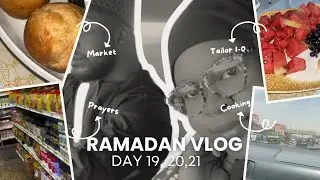 Ramadan vlog/window shopping/market/Bank/