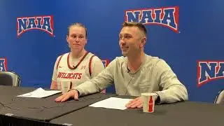 2023 WBB NAIA ROUND OF 16 - NUTLEY & WHALEY POSTGAME INTERVIEW