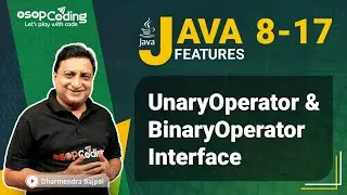 UnaryOperator & BinaryOperator Interface in Java | Lambda | Java 8-17 New Features | 