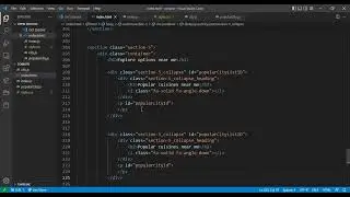 How to clone a zomato website using HTML and CSS - explore section