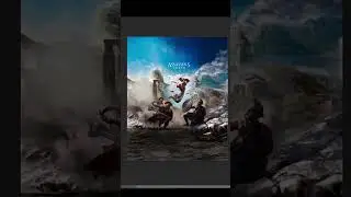 Photoshop Ai completes: Assassin's Creed Odyssey Cover Art [Generative Fill]