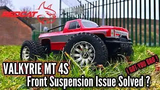 RedCat Valkyrie MT 4S: Front Suspension Fix & Epic Test Run!
