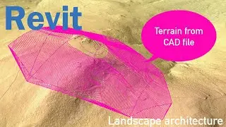 Revit Architecture - Terrain from CAD file
