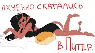 Как я съездила в Питер на деньги подписчиков (анимация)