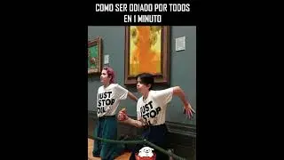 Activistas atacan el cuadro de Van Gogh 