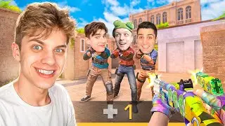 😱Сыграл 1 ПРОТИВ 3 ЮТУБЕРОВ, но У ВСЕХ ОДИН ХП.. (STANDOFF 2)