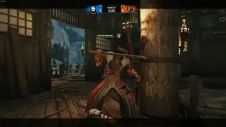 [For Honor] Kyoshin fights against warden (warden vs Kyoshin)people are figuring out how to play him