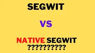 should I use bitcoin segwit or native segwit