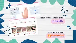 website ecommerce tích hợp giao hàng nhanh và  thanh toán online