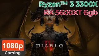 Ryzen 3 3300X + RX 5600XT 6GB | Mainboard B550 | RAM 32GB 3600MHz | 1080p Gaming